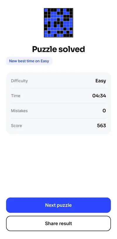 Zenoku: puzzle solved